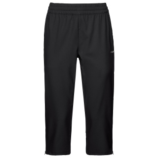 Head Tennis Trousers 3/4 Pant Club Black Ladies